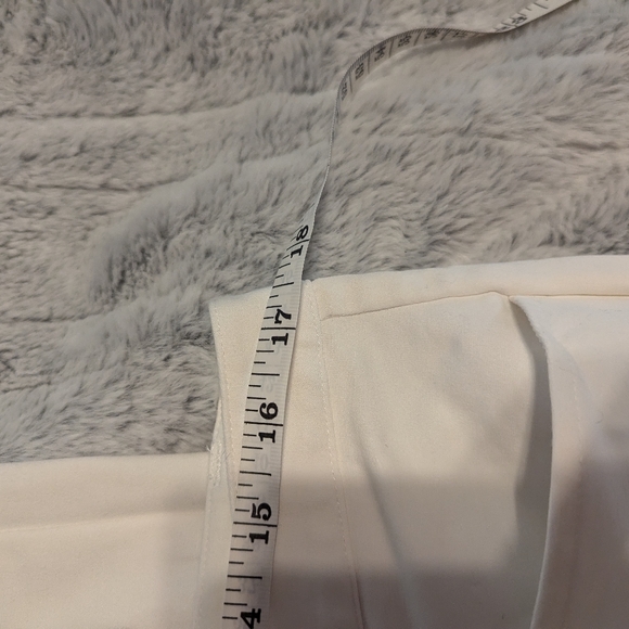 Karl lagerfield white ankle pants size 12 - Picture 7 of 8